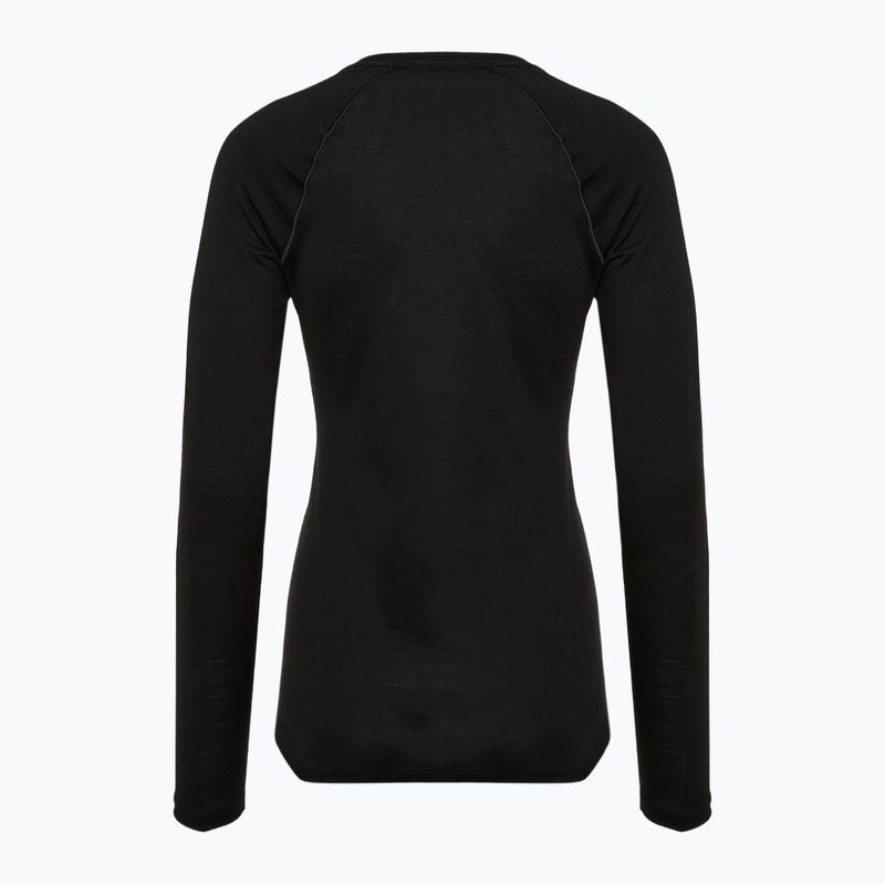 Maglia termica da donna Smartwool Classic All-Season Merino Base Layer Crew Boxed black 2