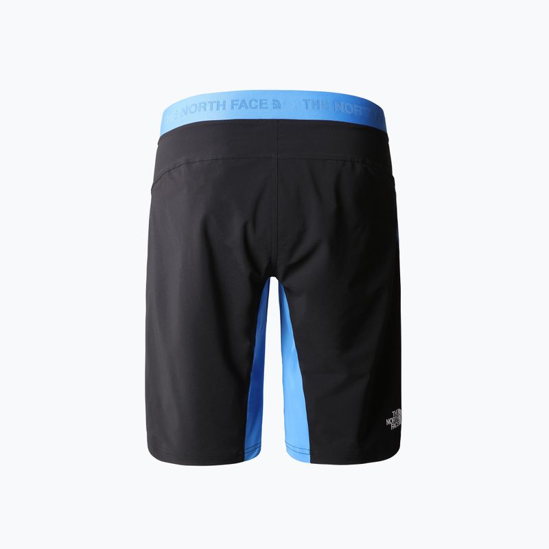 Pantaloncini da trekking da uomo The North Face Felik Slim Tapered Short super sonic blue/nero 2