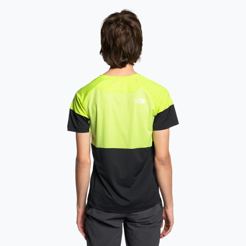 Maglietta da trekking da uomo The North Face Bolt Tech led giallo/nero 2
