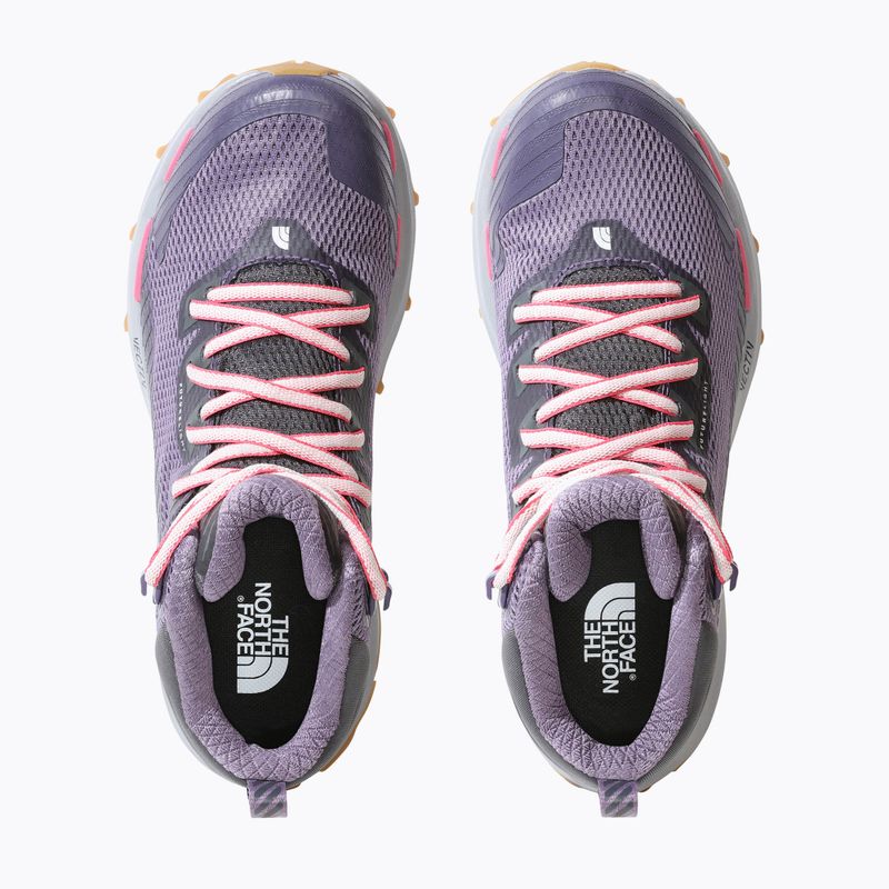 Scarpe da trekking da donna The North Face Vectiv Fastpack Mid Futurelight ardesia lunare/grigio asfalto 13