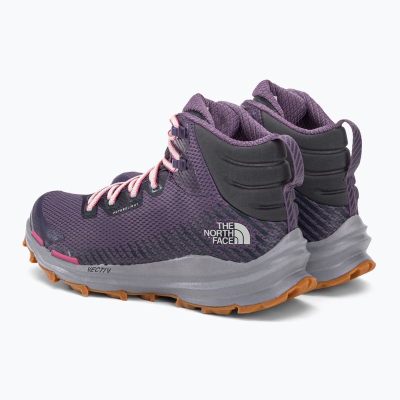 Scarpe da trekking da donna The North Face Vectiv Fastpack Mid Futurelight ardesia lunare/grigio asfalto 3