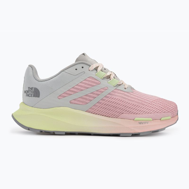 Scarpe da corsa da donna The North Face Vectiv Eminus, rosa scuro/grigio stagno 2