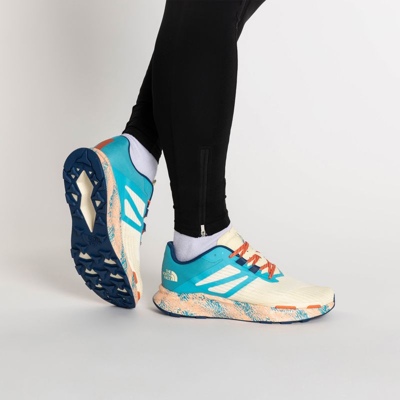 Scarpe da corsa da uomo The North Face Vectiv Eminus pesca tropicale/sorbetto di pera 2