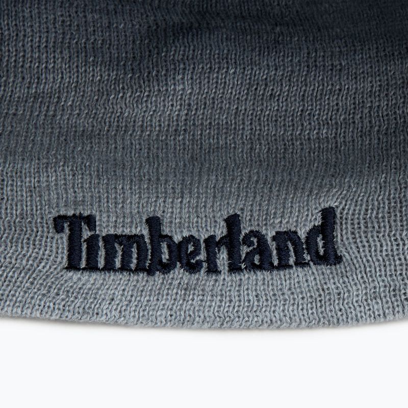 Uomo Timberland Reversible Logo Beanie berretto invernale peacoat 4