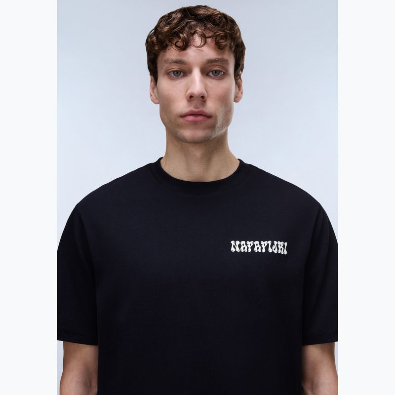 Maglietta da uomo Napapijri S-Sol black beauty 4
