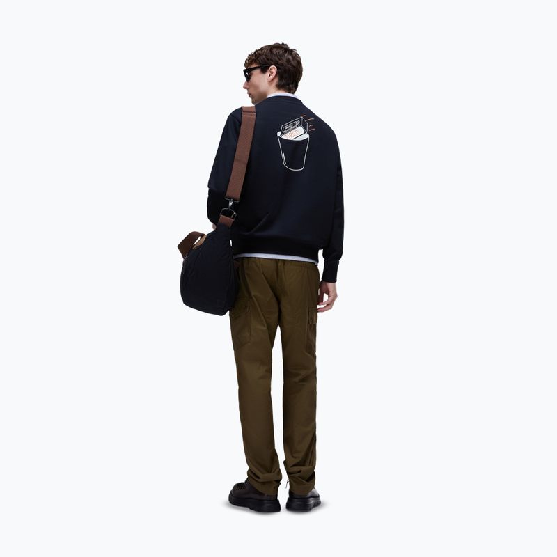 Felpa da uomo Napapijri Relaxed Fit black beauty 2