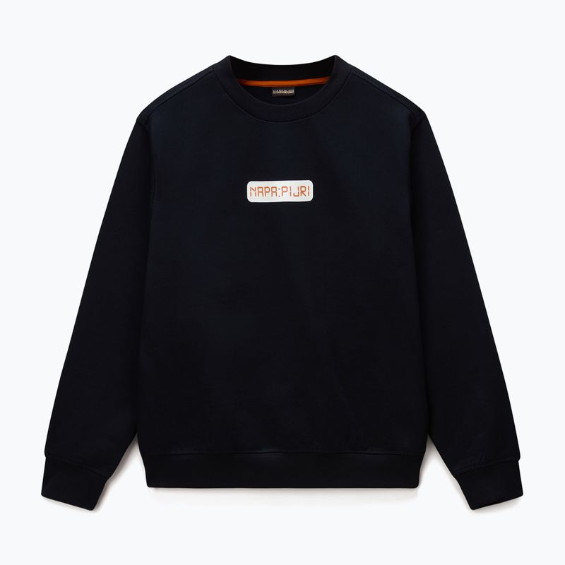 Felpa da uomo Napapijri Relaxed Fit black beauty 6