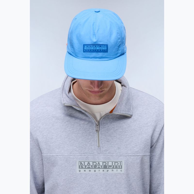 Cappellino con visiera da uomo Napapijri F-Box Logo blue jasper 6