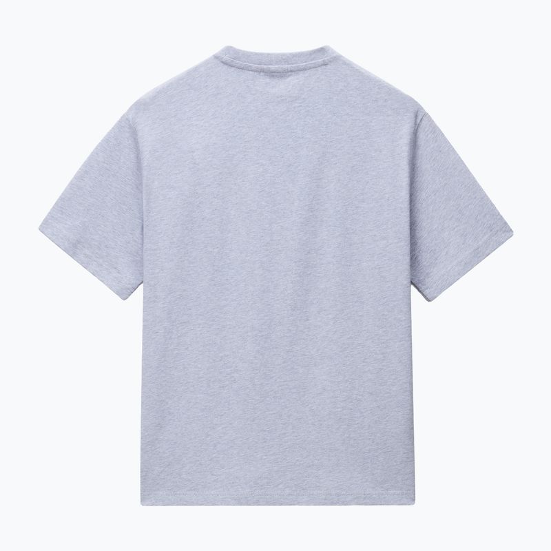 T-shirt uomo Napapijri S-Box Logo light grey melange 5