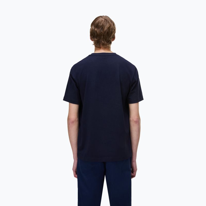 T-shirt uomo Napapijri S-Box Logo navy blue 2