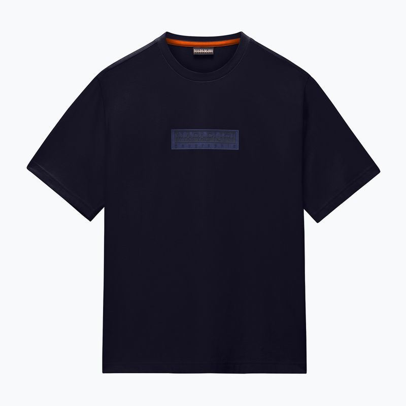T-shirt uomo Napapijri S-Box Logo navy blue 4