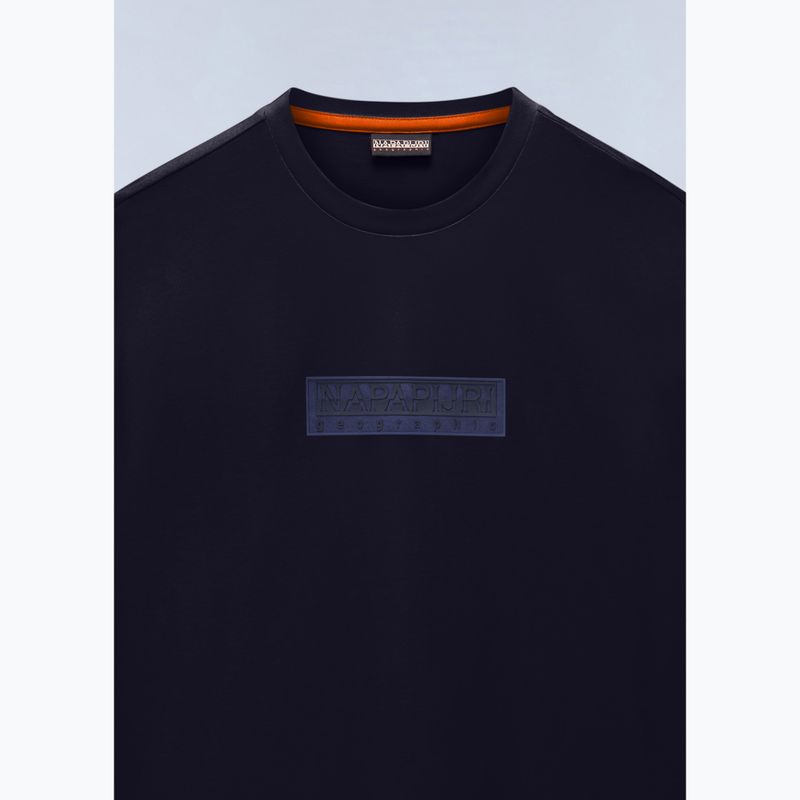 T-shirt uomo Napapijri S-Box Logo navy blue 6