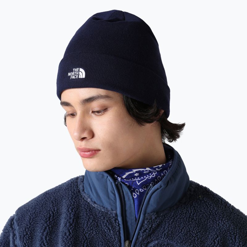 Cappello da trekking da uomo The North Face Norm Beanie summit navy 3