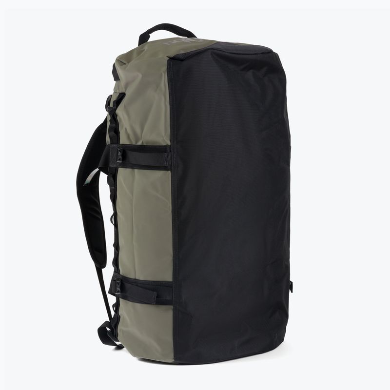 The North Face Base Camp Duffel M 71 l nuova borsa da viaggio taupe verde/nero 3