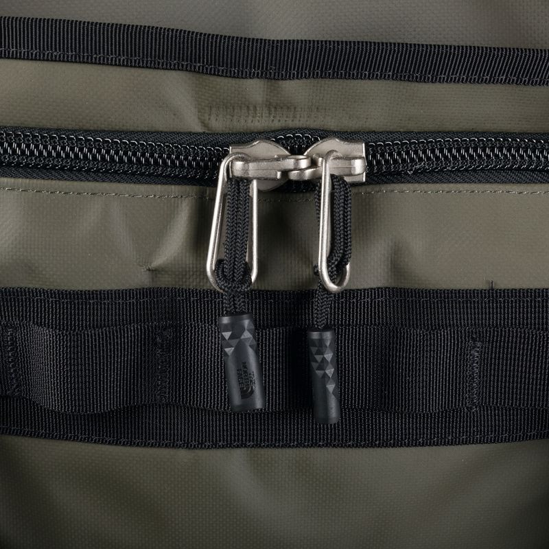The North Face Base Camp Duffel M 71 l nuova borsa da viaggio taupe verde/nero 9