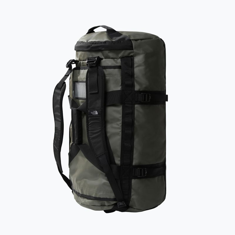 The North Face Base Camp Duffel M 71 l nuova borsa da viaggio taupe verde/nero 4