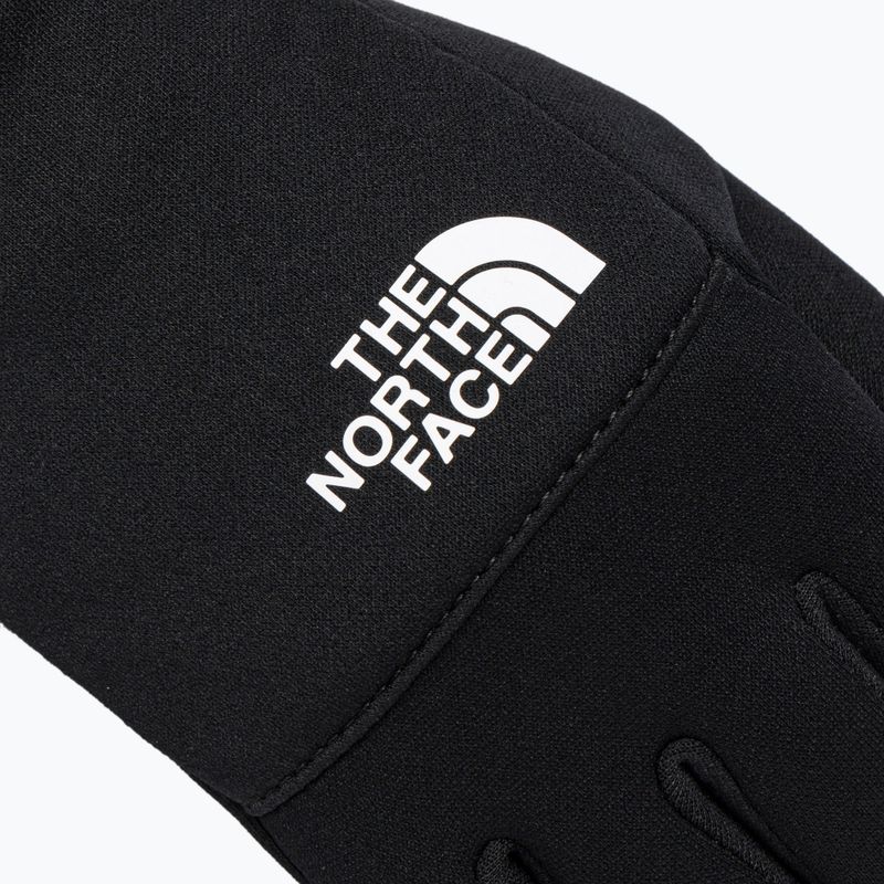 Guanti da trekking per bambini The North Face Recycled Etip nero 4