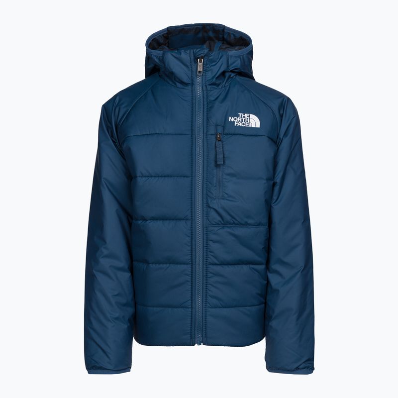 Giacca invernale da bambino The North Face Reversible Perrito blu scuro