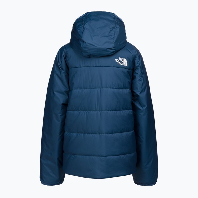 Giacca invernale da bambino The North Face Reversible Perrito blu scuro 2