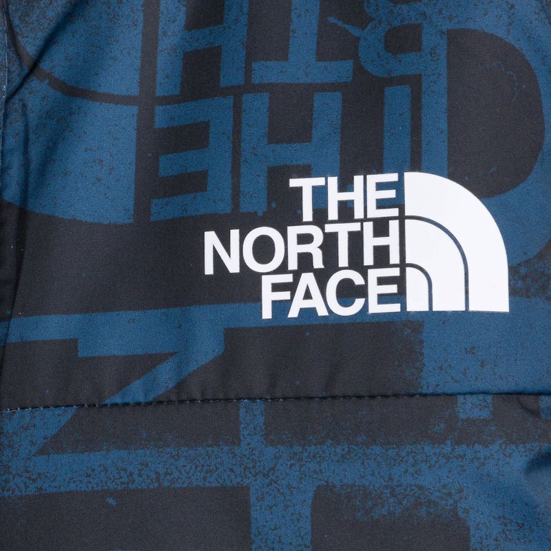 Giacca invernale da bambino The North Face Reversible Perrito blu scuro 3