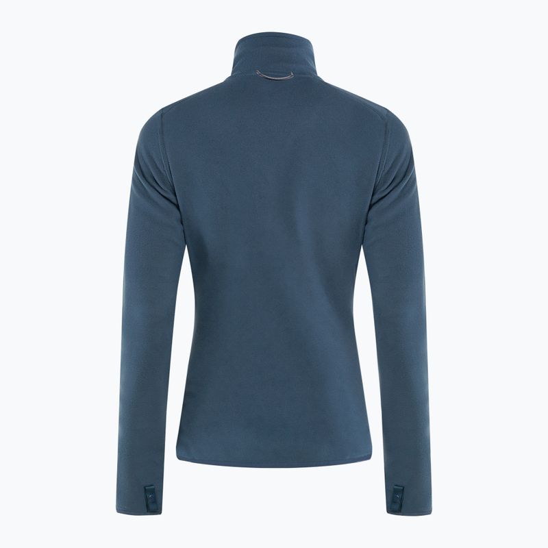 Felpa trekking donna The North Face 100 Glacier FZ summit navy 2