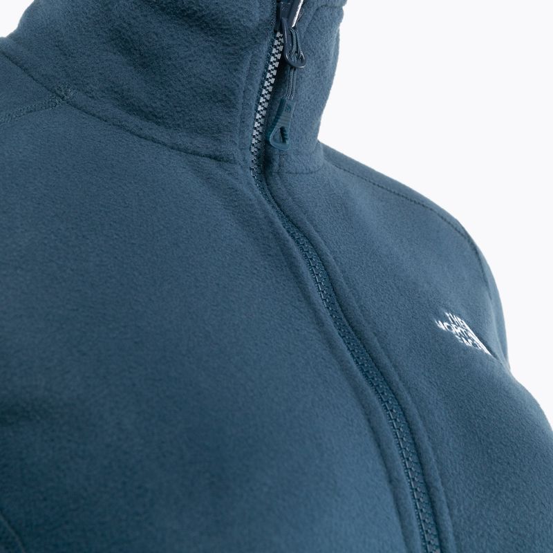 Felpa trekking donna The North Face 100 Glacier FZ summit navy 5
