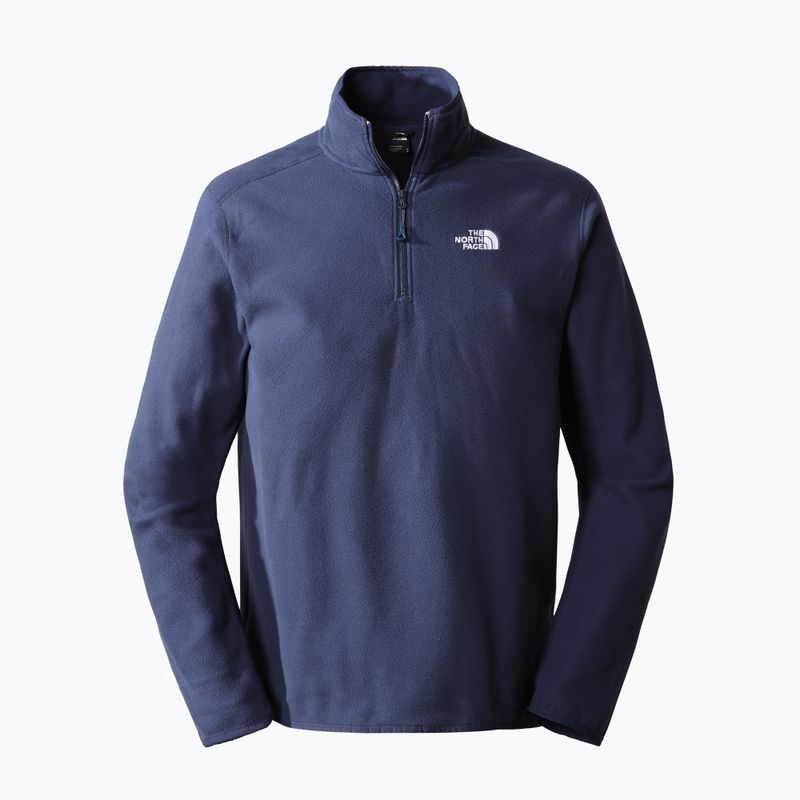 Felpa da trekking da uomo The North Face 100 Glacier 1/4 Zip 2023 summit navy