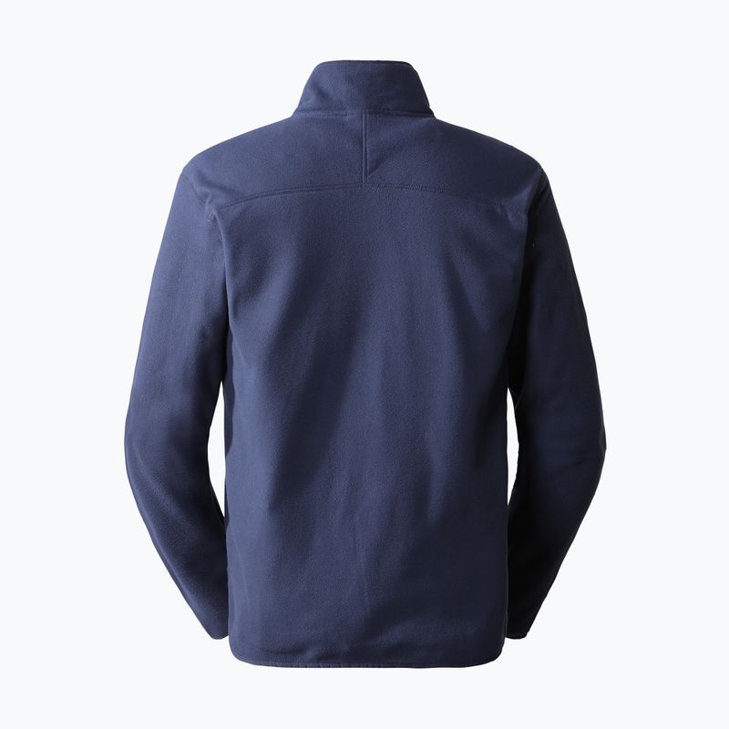 Felpa da trekking da uomo The North Face 100 Glacier 1/4 Zip 2023 summit navy 2