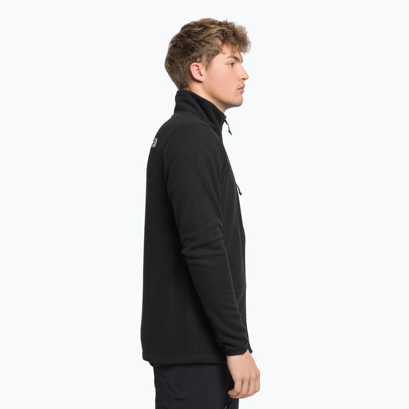 Felpa da trekking da uomo The North Face Homesafe Full Zip Fleece nero 3