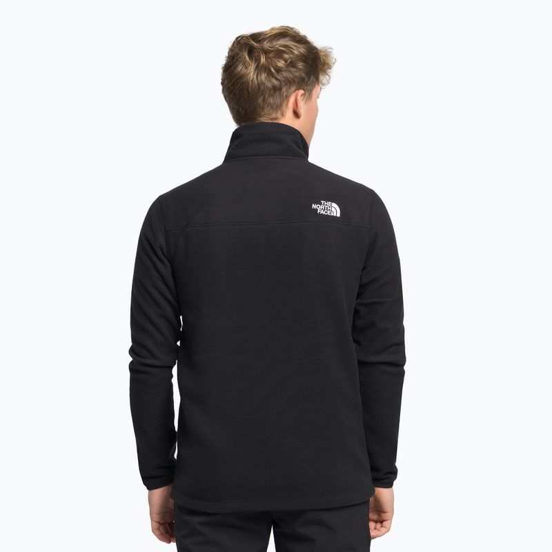 Felpa da trekking da uomo The North Face Homesafe Full Zip Fleece nero 4