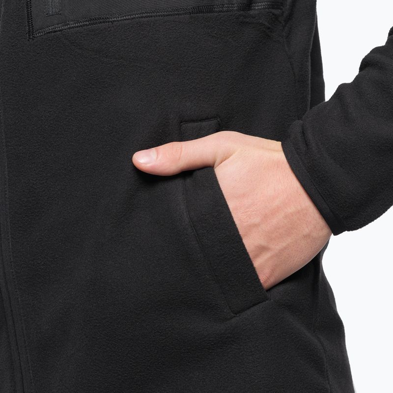 Felpa da trekking da uomo The North Face Homesafe Full Zip Fleece nero 7