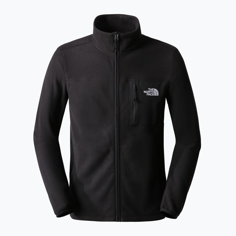 Felpa da trekking da uomo The North Face Homesafe Full Zip Fleece nero 9