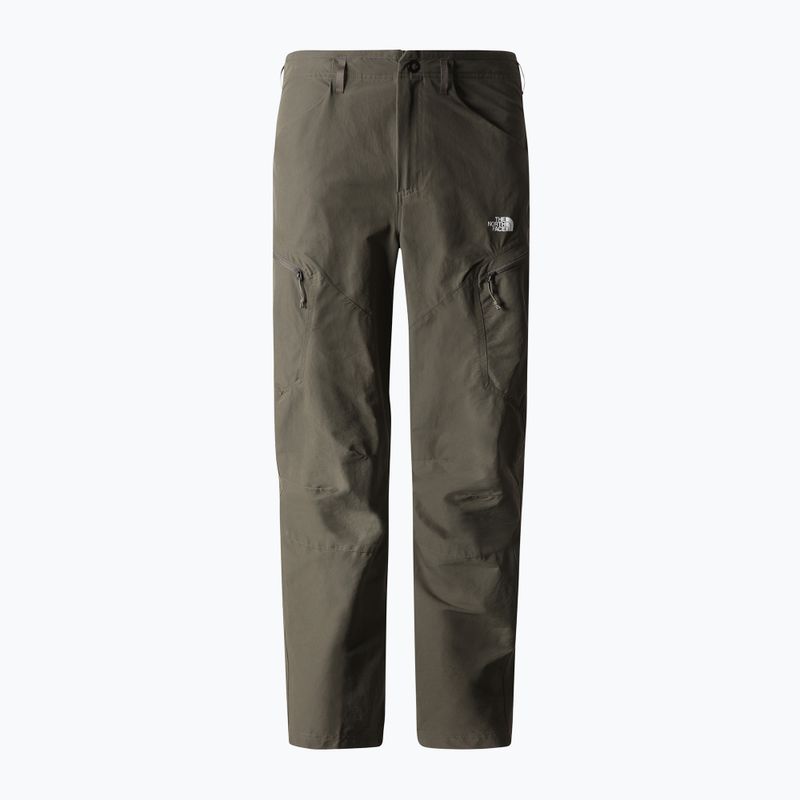 Pantaloni da trekking da uomo The North Face Exploration Reg Tapered nuovo taupe verde