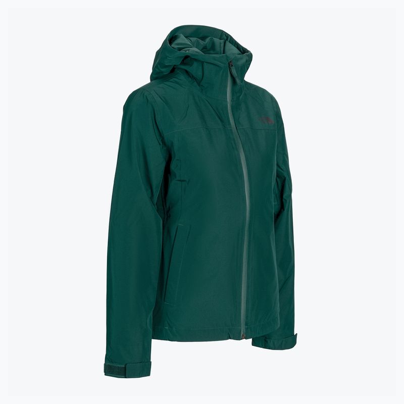 Giacca da pioggia da donna The North Face Dryzzle Futurelight Insulated verde ponderosa 11