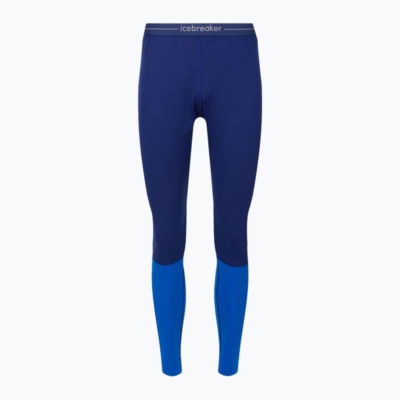 Pantaloni termici da uomo icebreaker ZoneKnit 260 royal navy/lazurite/cb 6