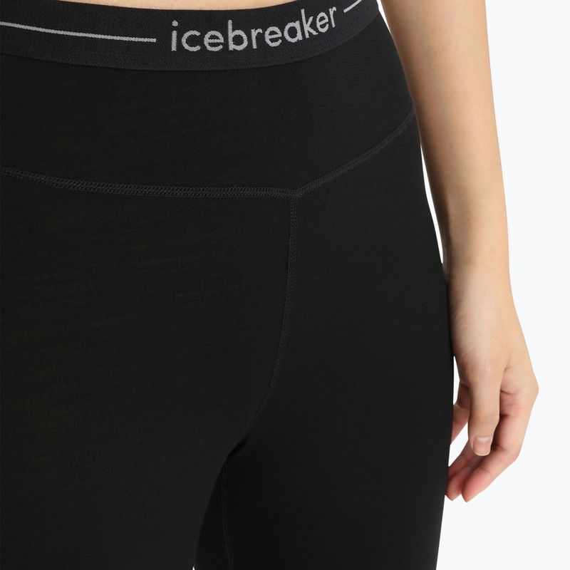 Pantaloni termici donna icebreaker ZoneKnit 200 nero/jet heather/cb 4