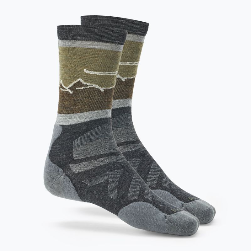 Smartwool Athlete Edition Approach Crew calze da trekking in carboncino