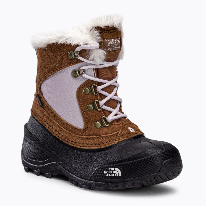 Stivali da neve per bambini The North Face Shellista Extreme marrone tostato/lavanda nebbia