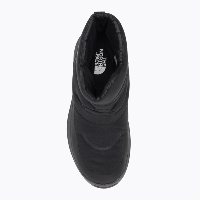 Stivali da neve da donna The North Face Nuptse II Bootie WP nero/grigio asfalto 6