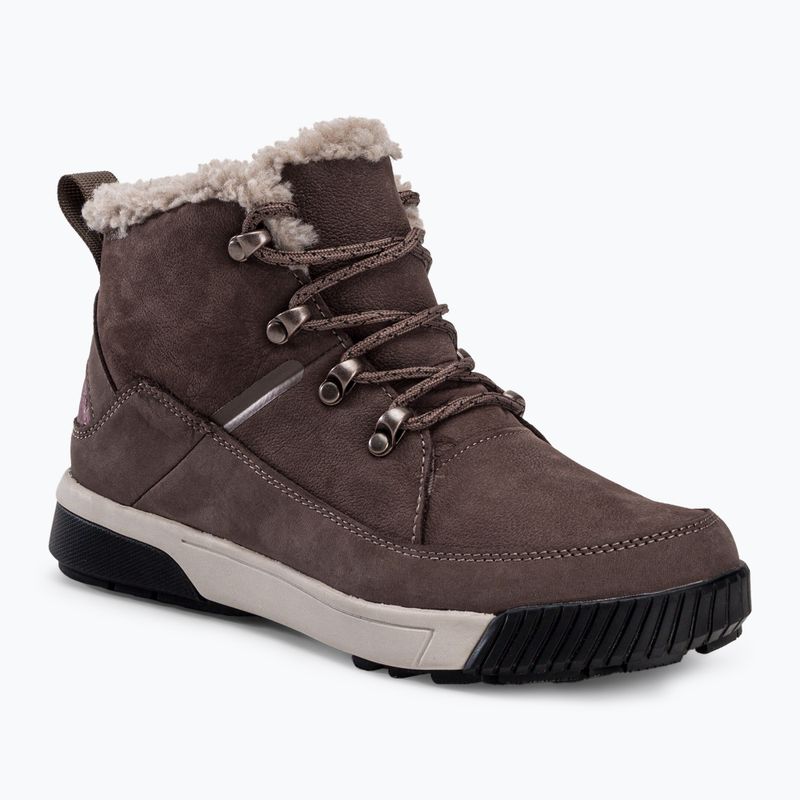 Stivali da trekking da donna The North Face Sierra Mid Lace WP deep taupe/wild ginger