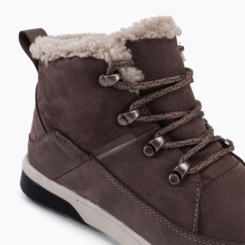 Stivali da trekking da donna The North Face Sierra Mid Lace WP deep taupe/wild ginger 8