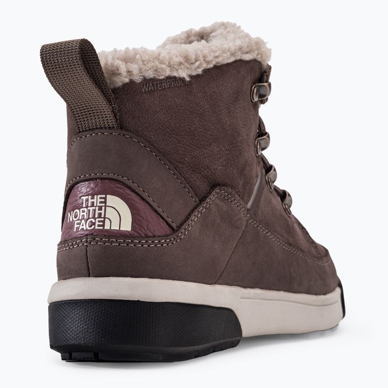 Stivali da trekking da donna The North Face Sierra Mid Lace WP deep taupe/wild ginger 9