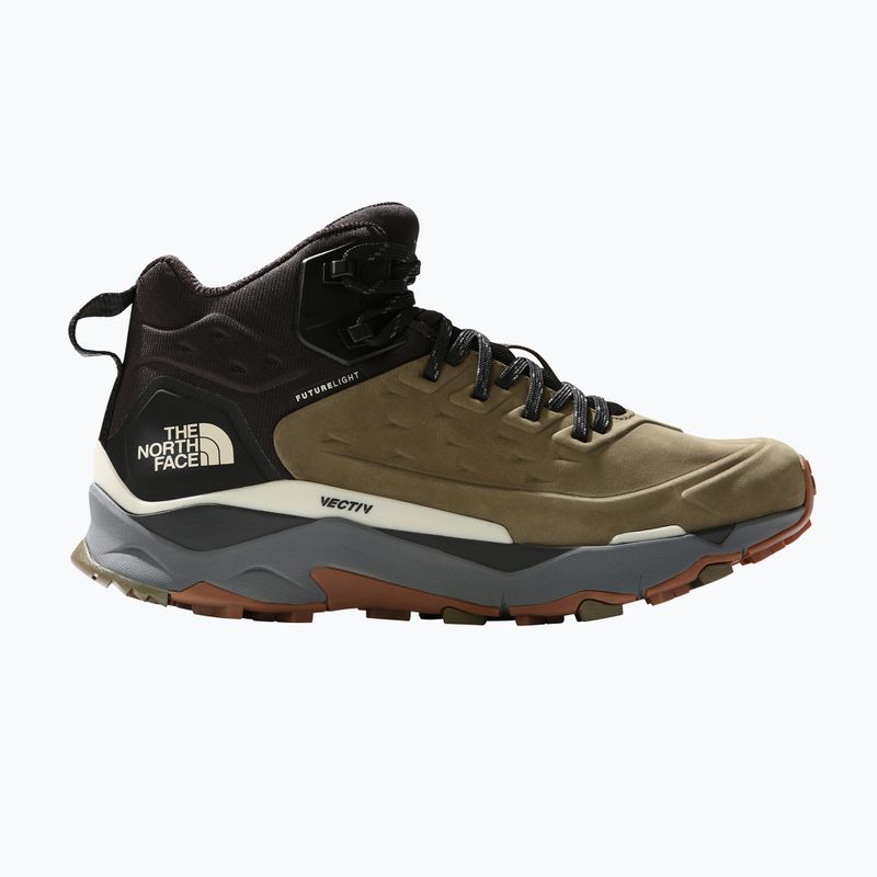 Stivali da trekking da uomo The North Face Vectiv Exploris Mid Futurelight Leather oliva militare/nero 9