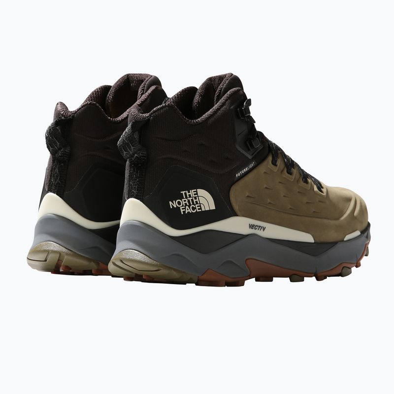 Stivali da trekking da uomo The North Face Vectiv Exploris Mid Futurelight Leather oliva militare/nero 11