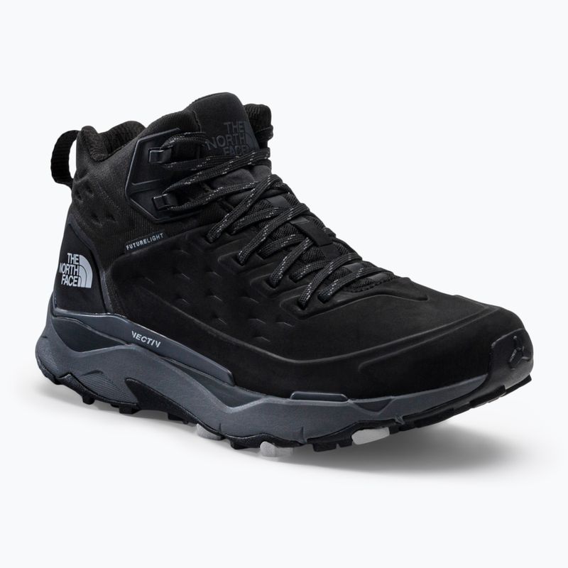 Scarponi da trekking da uomo The North Face Vectiv Exploris Mid Futurelight Leather nero/grigio stagno