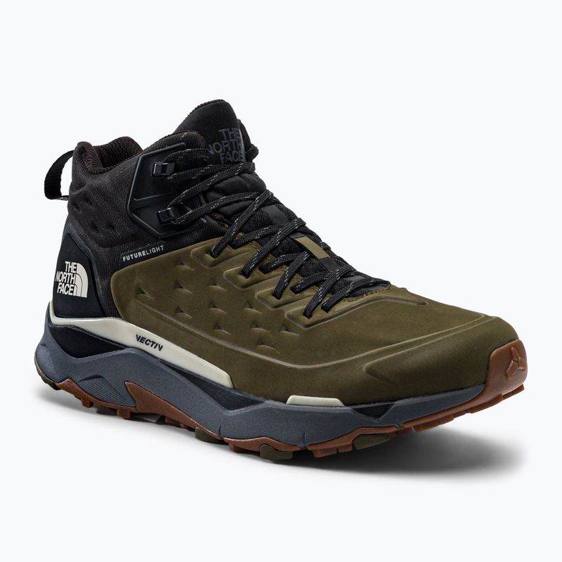 Stivali da trekking da uomo The North Face Vectiv Exploris Mid Futurelight Leather oliva militare/nero