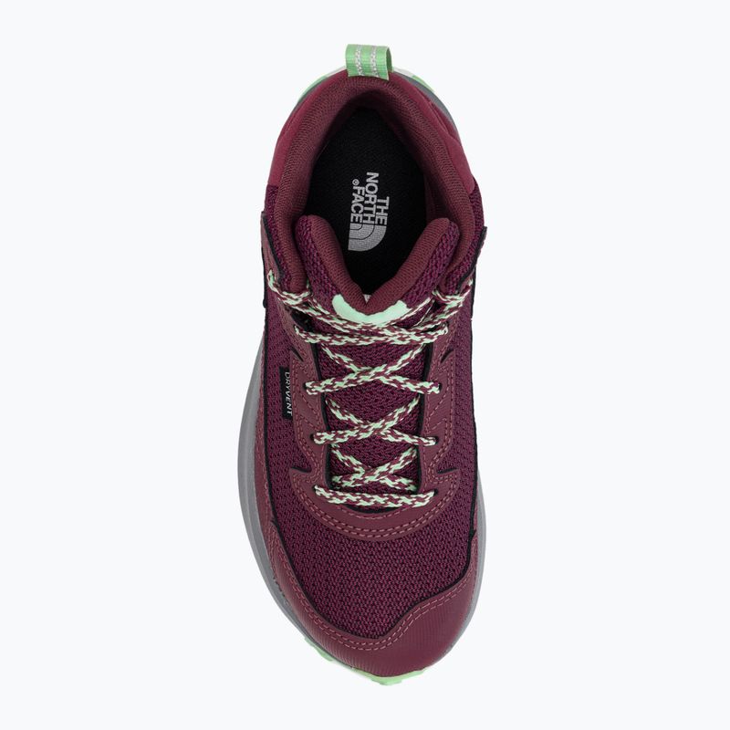 Scarponcini da trekking per bambini The North Face Fastpack Hiker Mid WP rosso violetto/zenzero selvatico 6