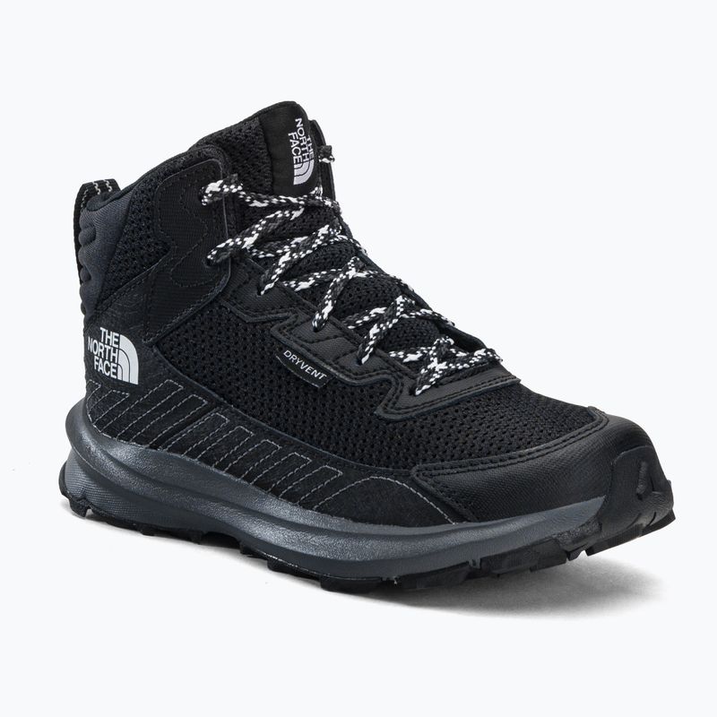 Stivali da trekking The North Face Fastpack Hiker Mid WP per bambini nero/nero