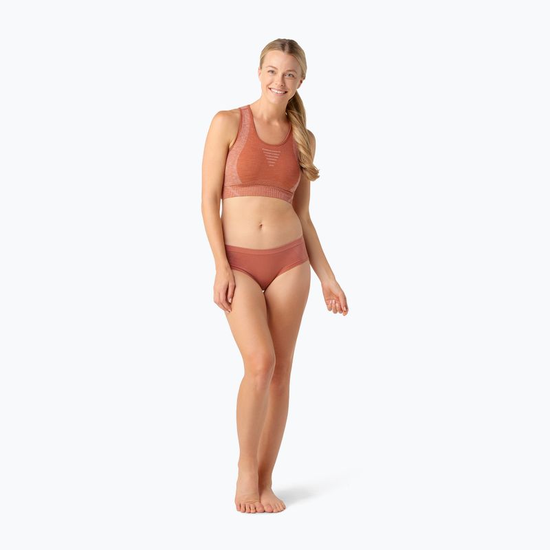 Reggiseno termico Smartwool Intraknit Racerback rame 2
