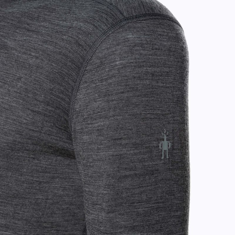 Smartwool Classic All-Season Merino Baselayer da uomo in scatola iron heather thermal longsleeve 5